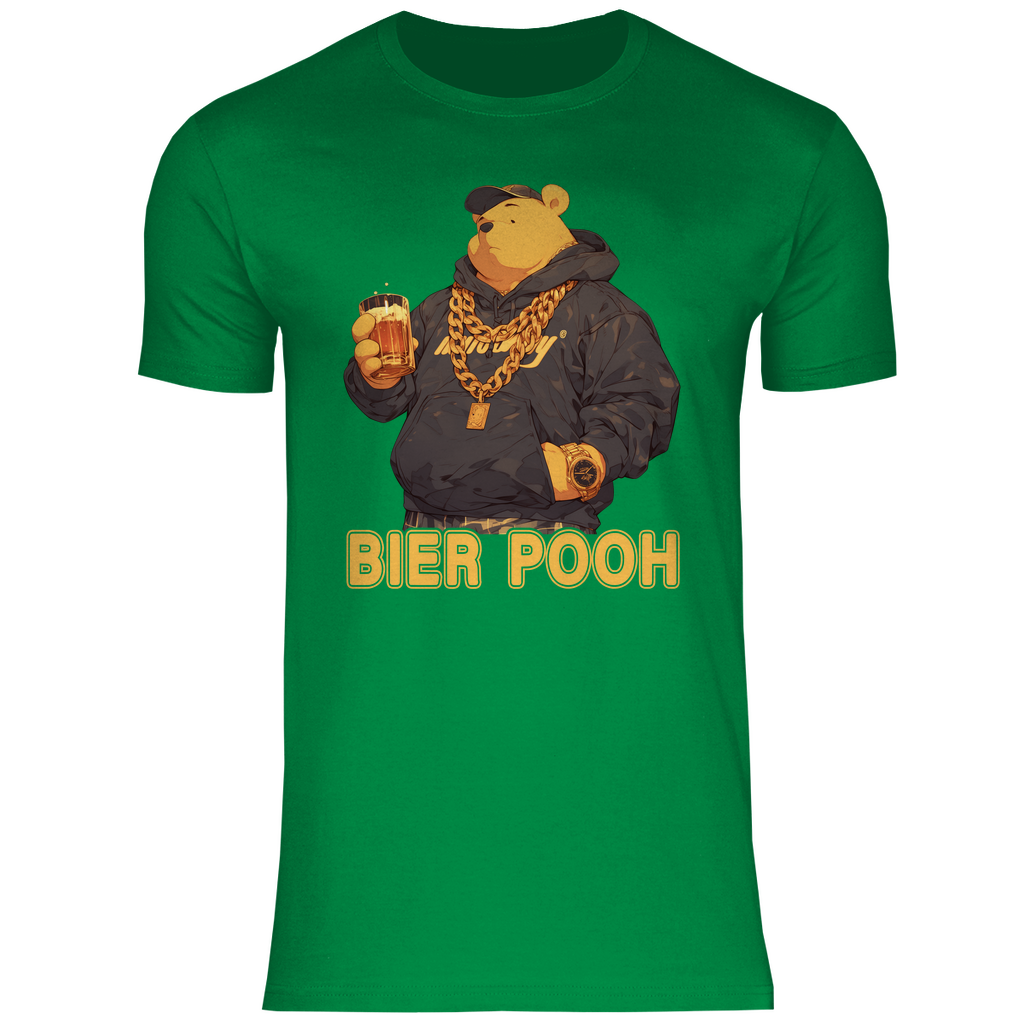 Winnie the Bier Pooh - Herren Shirt