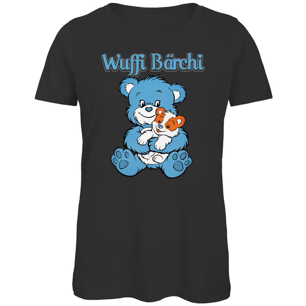 Wuffi Bärchi - Glücksbärchi - Damen Premium Bio T-Shirt Black