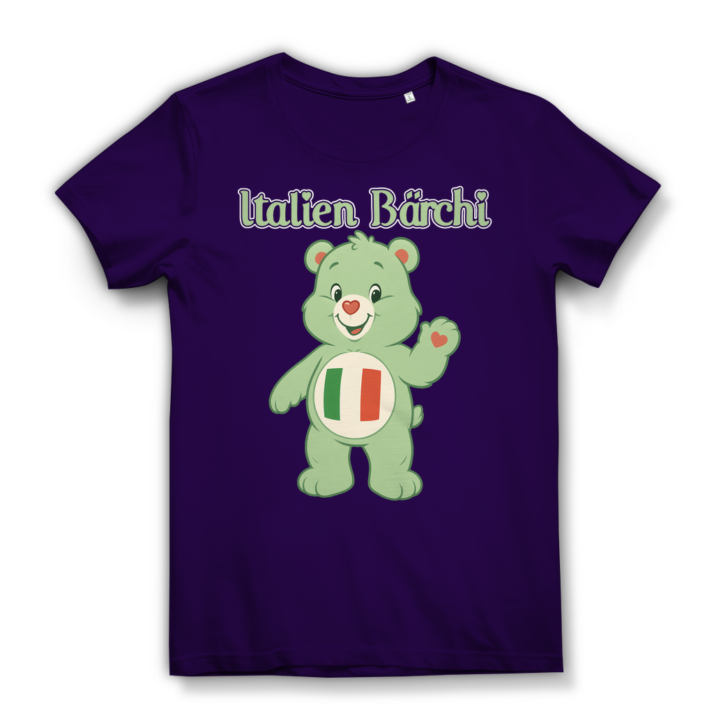 Italien Bärchi - Glücksbärchi - Damen Premium Bio T-Shirt Urban Purple
