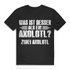 Was ist besser als ein Axolotl Zwei Axolotl Herren T Shirt Fun Spruch Geschenk Black