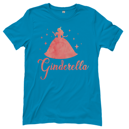 Ginderella - Prinzessin Aquarell - Damenshirt