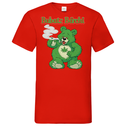 Bubatz Bärchi - Glücksbärchi - Herren V-Neck Shirt