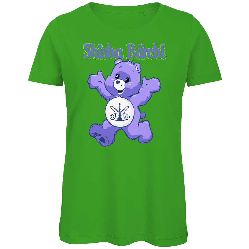 Shisha Bärchi - Glücksbärchi - Damen Premium Bio T-Shirt Real Green