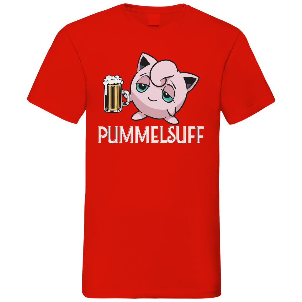 Pummelsuff Pummeluff Pokemon - Herren V-Neck Shirt