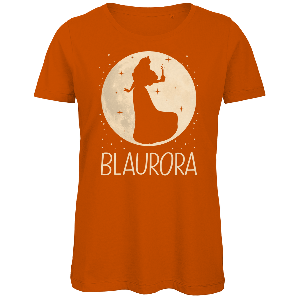 Mond Prinzessin - Blaurora - Damen Premium Bio T-Shirt