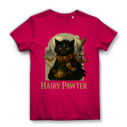 Hairy Pawter Harry Potter Katze - Damen Premium Bio T-Shirt
