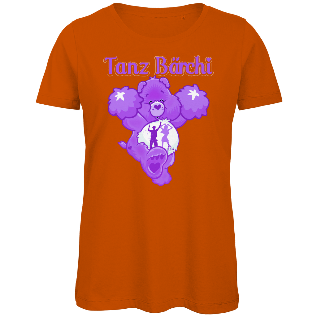 Tanz Bärchi - Glücksbärchi - Damen Premium Bio T-Shirt Urban Orange