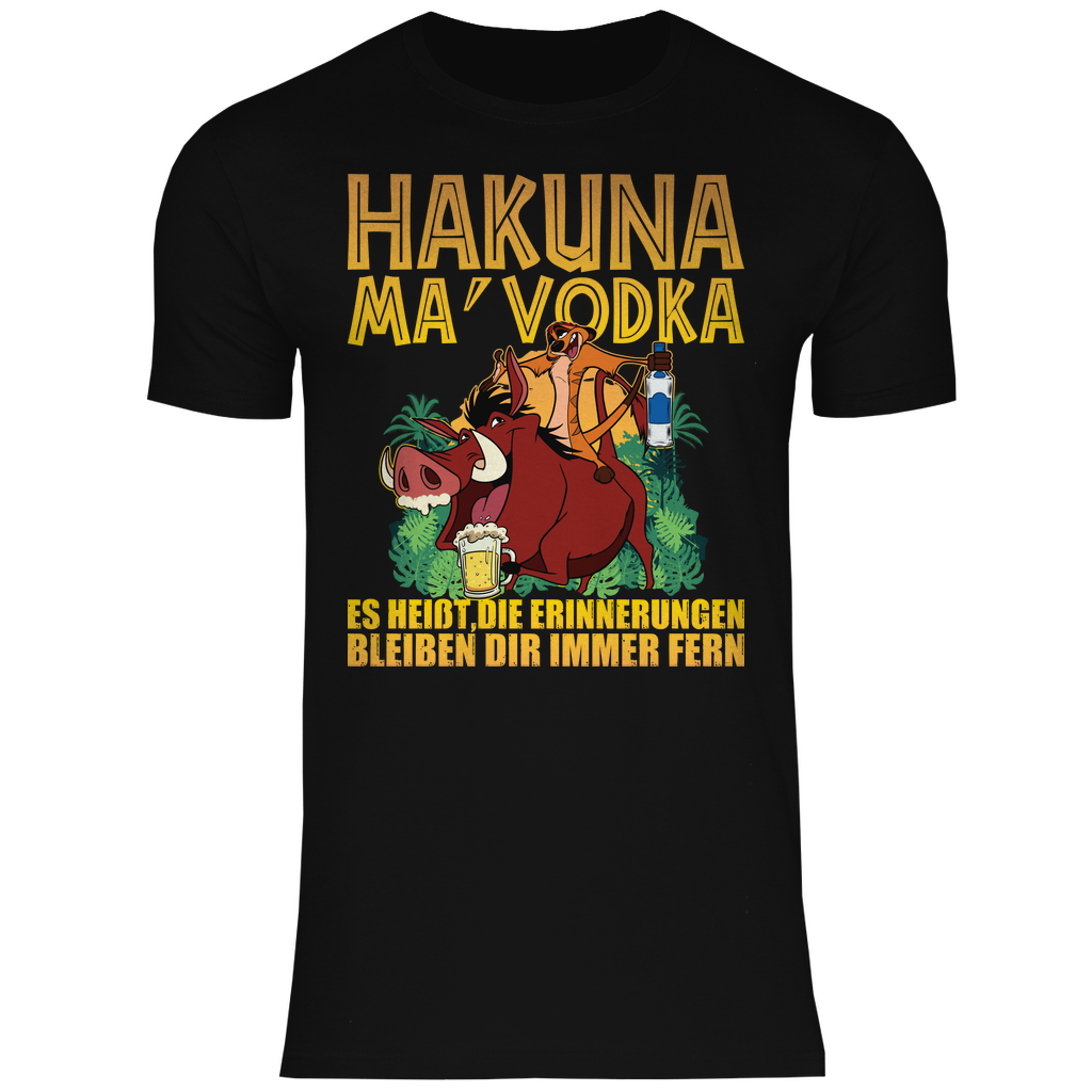 Hakuna Ma Vodka Timon und Pumbaa - Herren Shirt