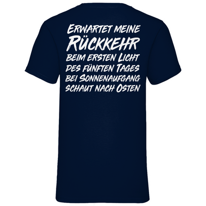 Gönndalf´s Rückkehr - Beidseitiger Druck - Herren V-Neck Shirt