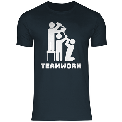 Teamwork - Herren Shirt Dark Grey Solid