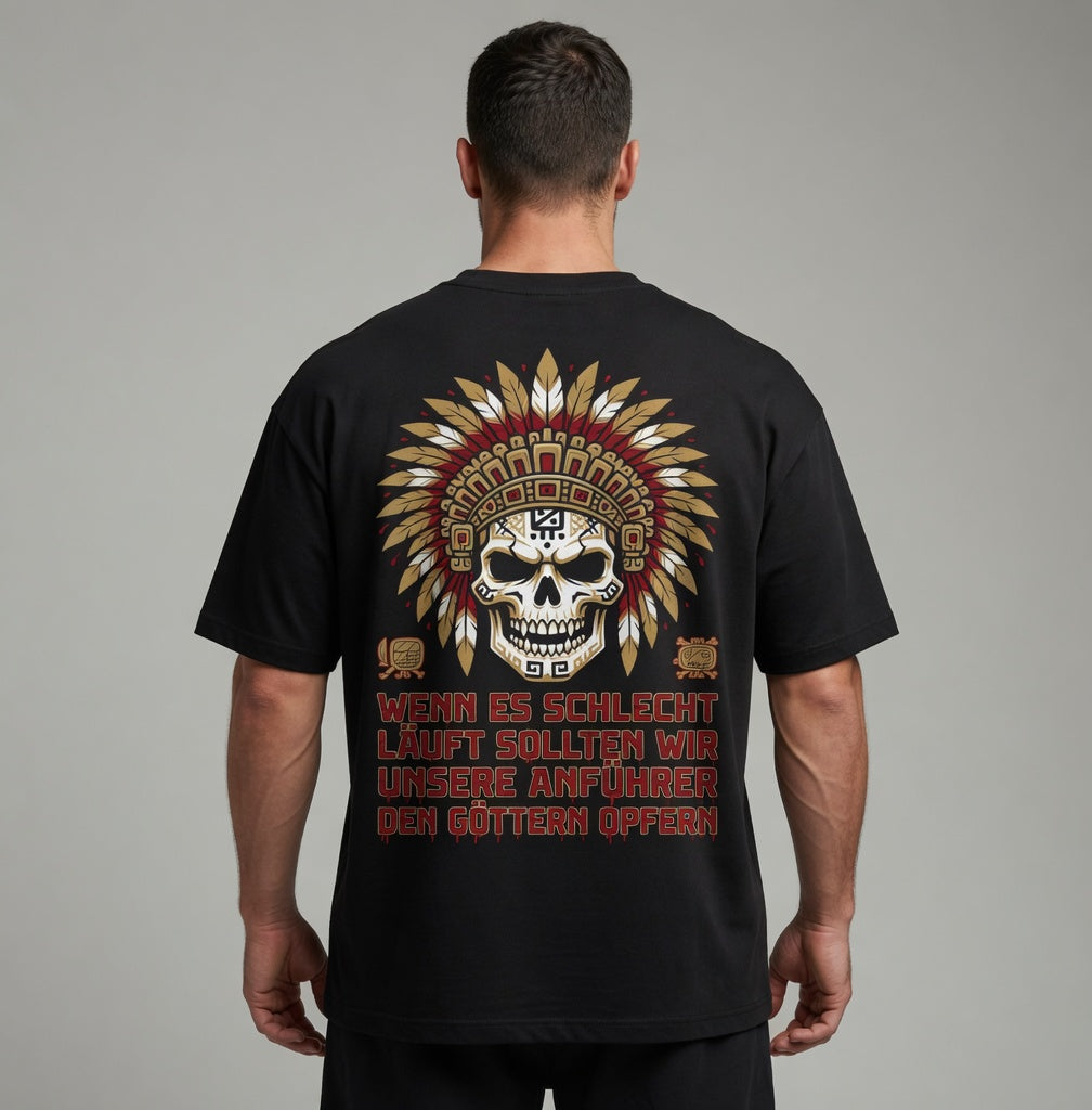 Wenn es schlecht läuft sollten wir unsere Anführer opfern - Jack and Jones Oversize T-Shirt