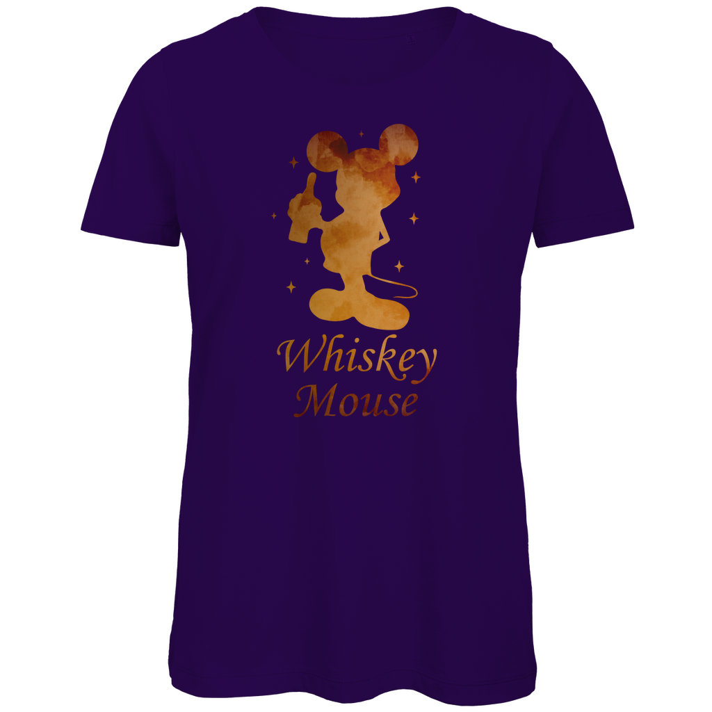 Mond Prinzessin - Whiskey Mouse - Damen Premium Bio T-Shirt Urban Purple