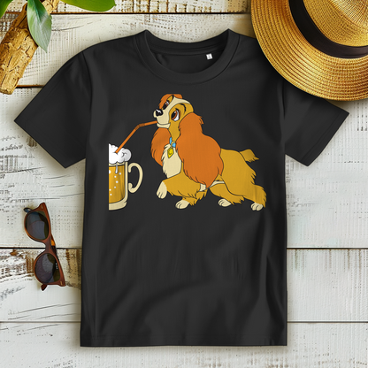 Bier Hund Shirt Frauen – Funshirt mit Susi aus Susi und Strolch