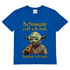 Herren V-Neck T-Shirt Yoda Schnauze Voll Ich Hab Saufen Ich Geh Royal Blue