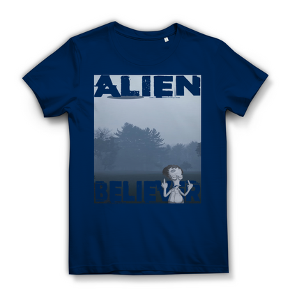 Alien Believer Roger - Damen Premium Bio T-Shirt
