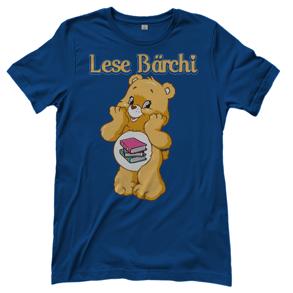 Lese Bärchi - Glücksbärchi - Damenshirt Royal Blue