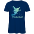 Trinkerbell - Prinzessin Aquarell - Damen Premium Bio T-Shirt Navy
