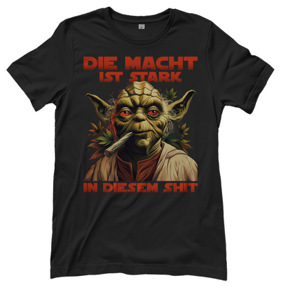 Die Macht ist stark in diesem Shit - Yoda Star Wars - Damenshirt Black