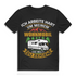 Camping Shirt Herren Ich arbeite hart um meinem Wohnmobil die Welt zu zeigen Fun Black