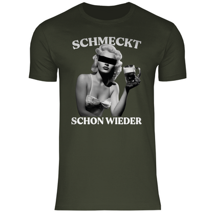 Schmeckt schon wieder - Herren Shirt Urban Khaki