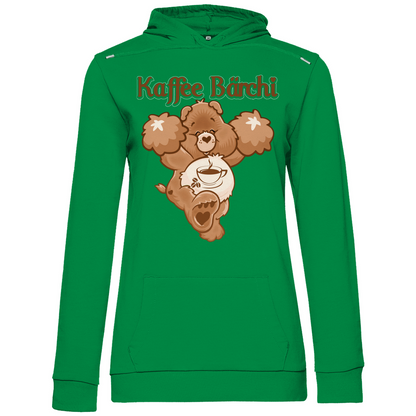 Kaffee Bärchi - Glücksbärchi - Damen Hoodie