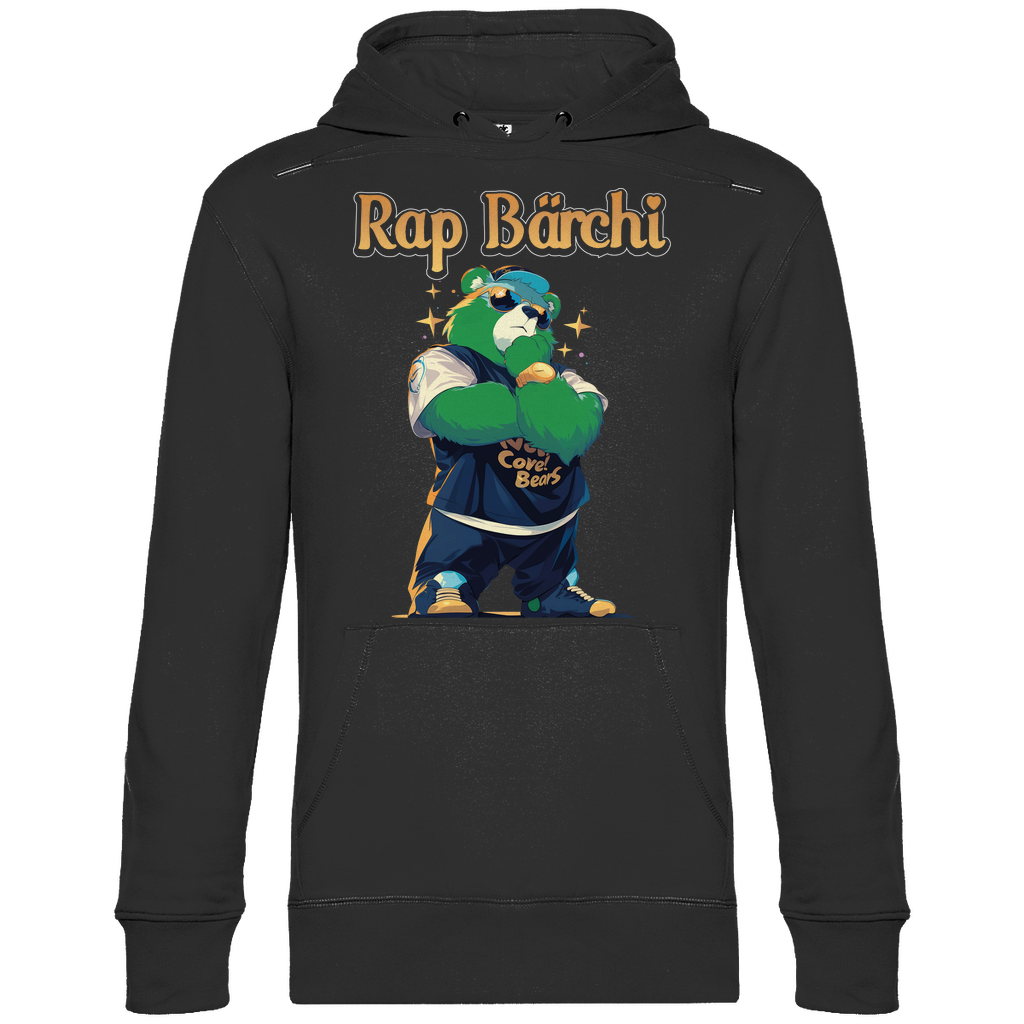 Rap Bärchi - Glücksbärchi - Unisex Hoodie Black