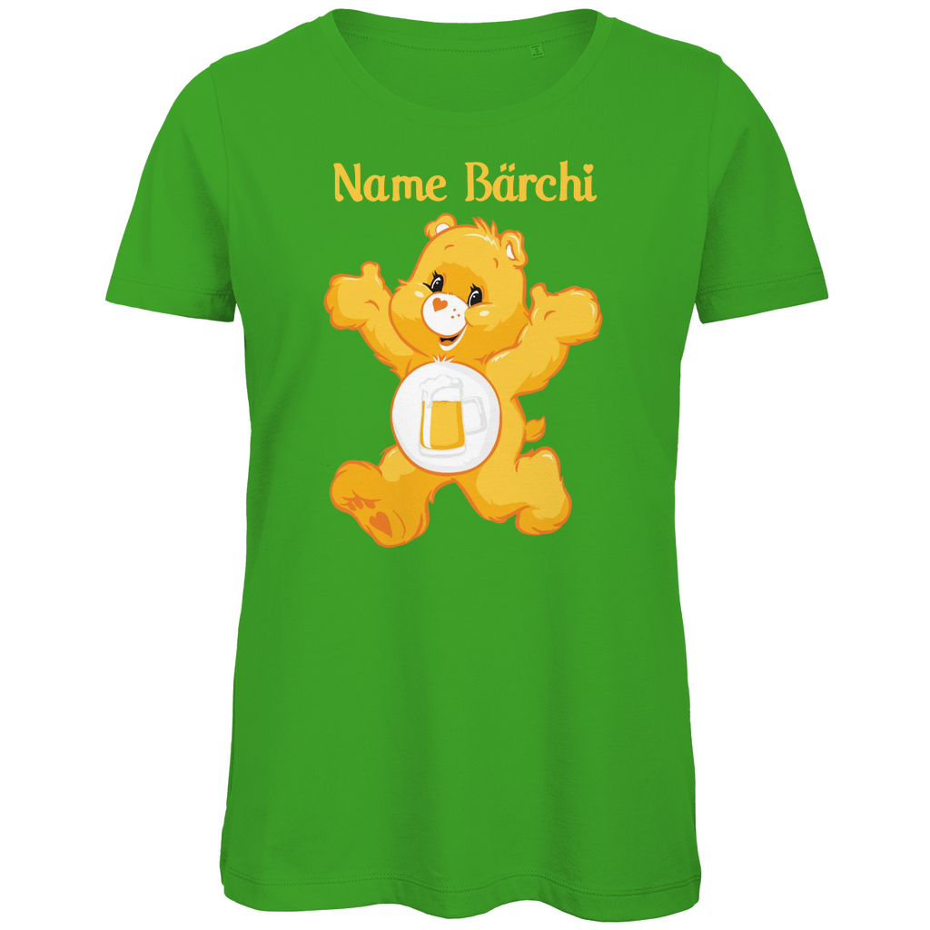 Bier Bärchi - Glücksbärchi - Personalisierbar - Damen Premium Bio T-Shirt