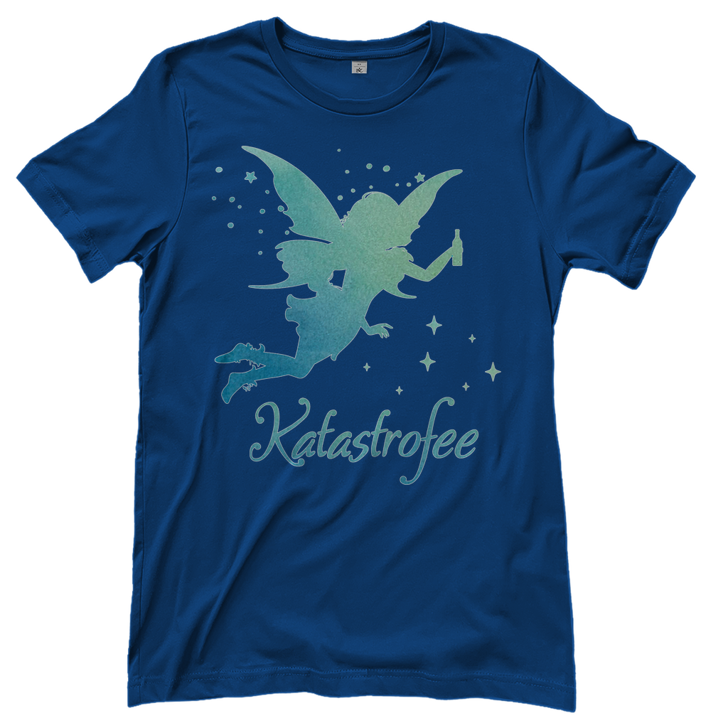 Katastrofee - Prinzessin Aquarell - Damenshirt Royal Blue