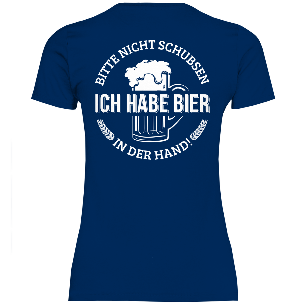 Bitte nicht schubsen - Damenshirt