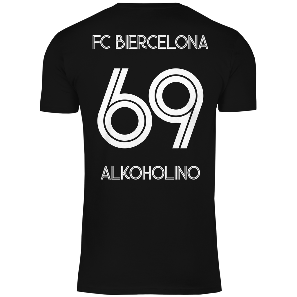 FC Biercelona Alkoholino 69 Fußball - Herren Shirt