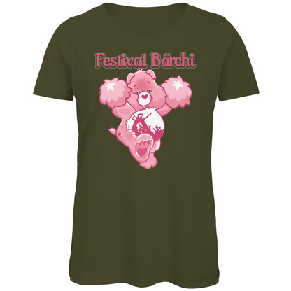 Festival Bärchi - Glücksbärchi - Damen Premium Bio T-Shirt Khaki