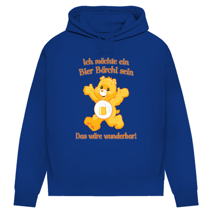 Damen Premium Bio Hoodie Ich möchte ein Bier Bärchi sein das wäre wunderbar! Royal