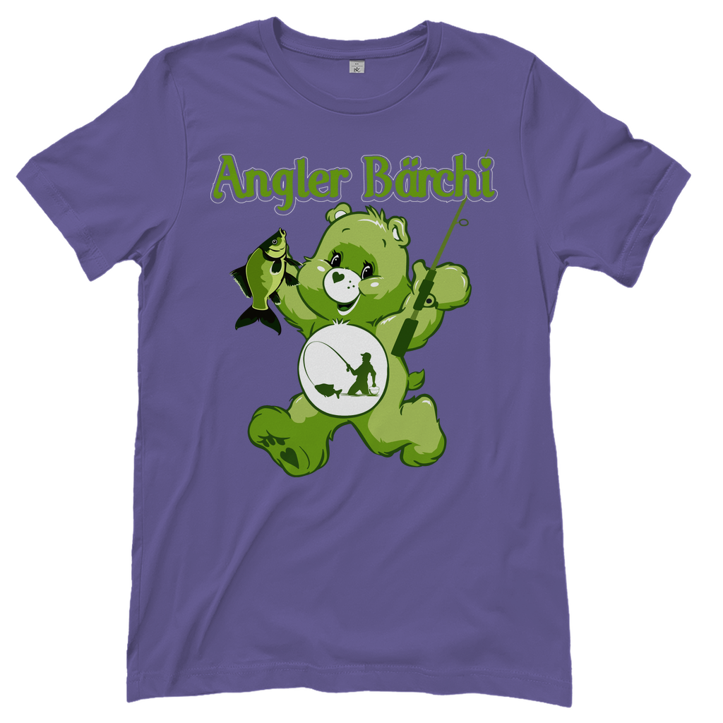 Angler Bärchi - Glücksbärchi - Damenshirt Millennial Lilac