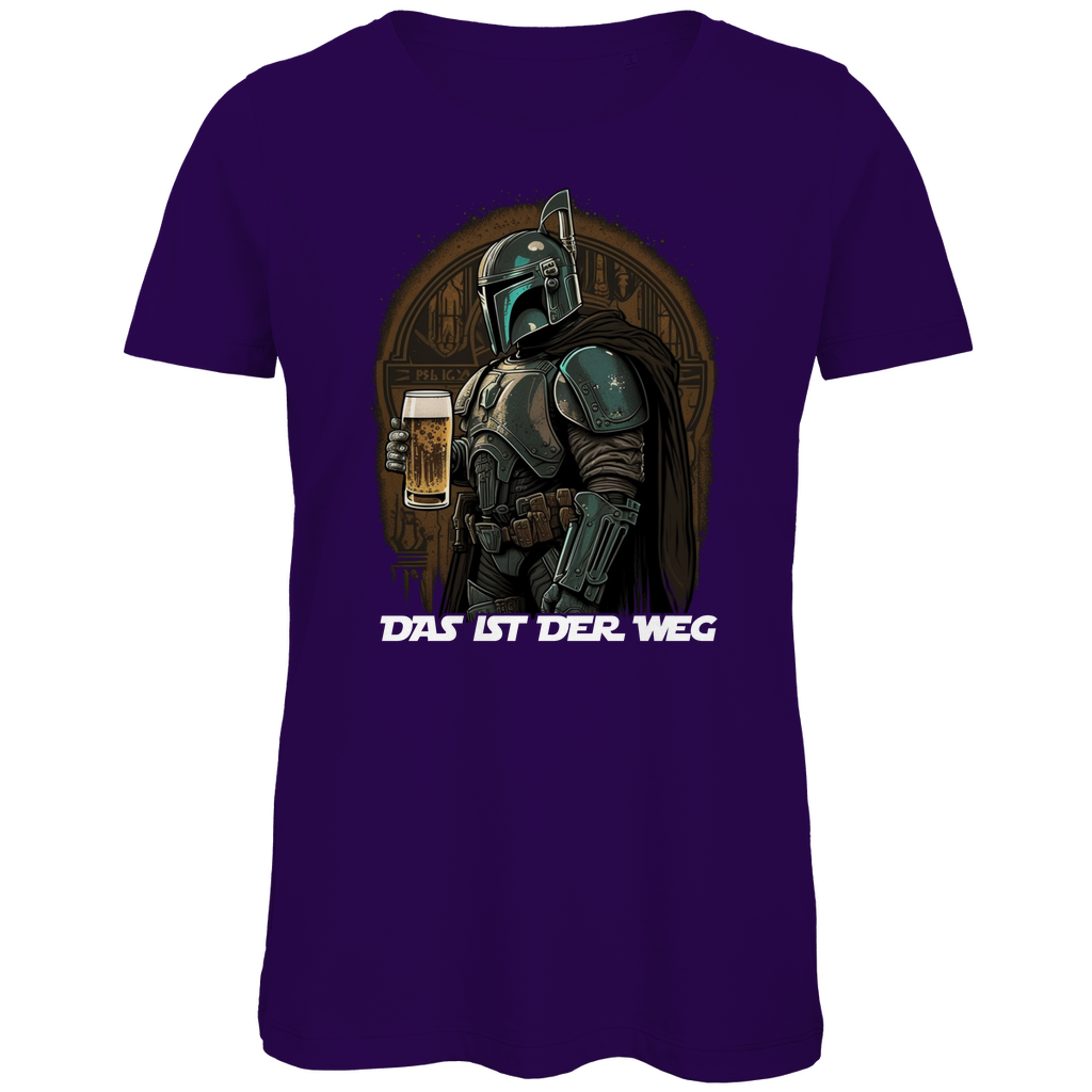 Das ist der Weg - Mandalorian Bier - Damen Premium Bio T-Shirt