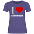 I love Strammsein - Damenshirt Millennial Lilac