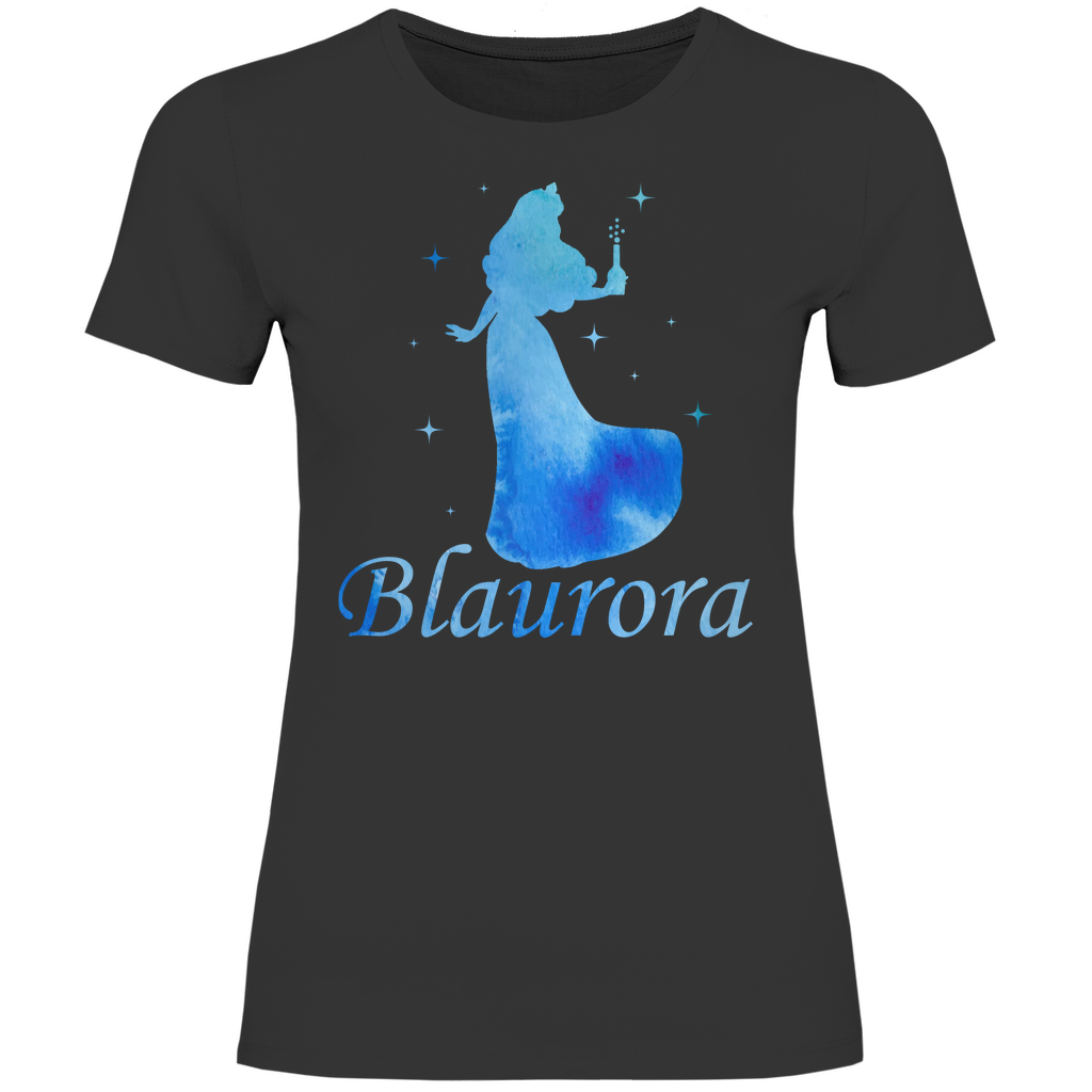 Blaurora - Prinzessin Aquarell - Damenshirt