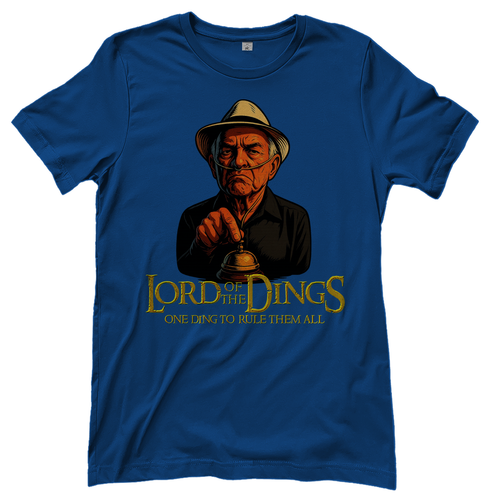Lord of the Dings - Damen T-Shirt Royal Blue