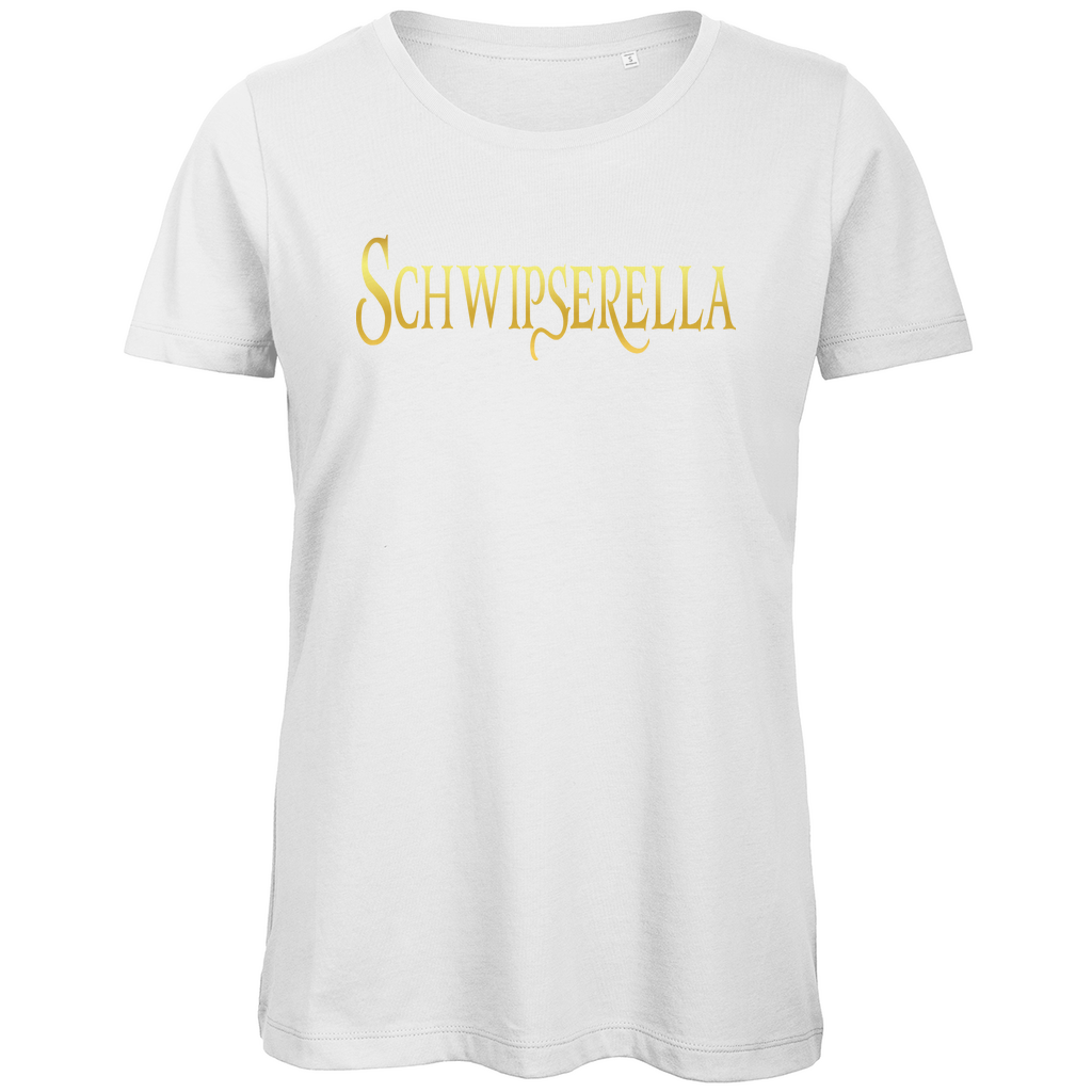 Schwipserella - Prinzessin Gold - Damen Premium Bio T-Shirt