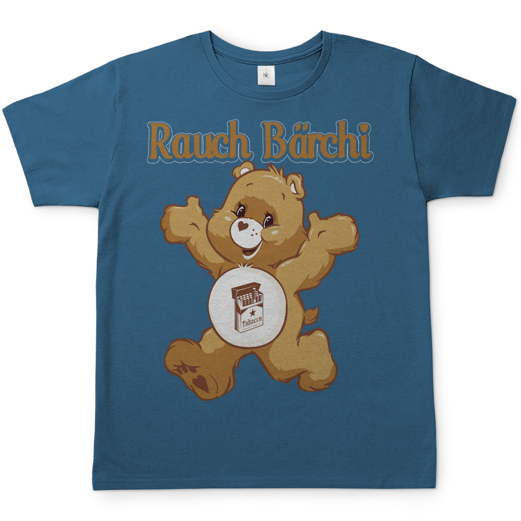 Rauch Bärchi - Glücksbärchi - Herren Shirt Stone Blue