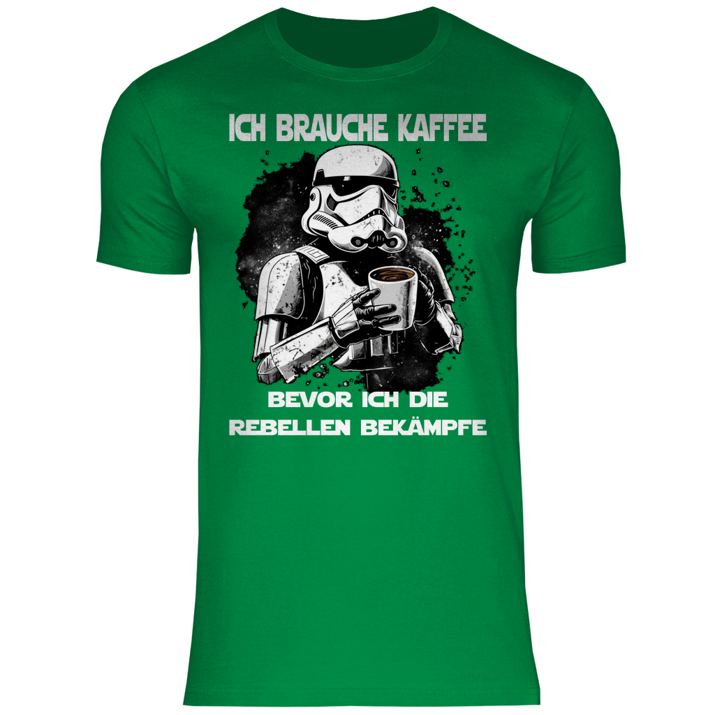 Ich brauche Kaffee - Stormtrooper - Herren Shirt