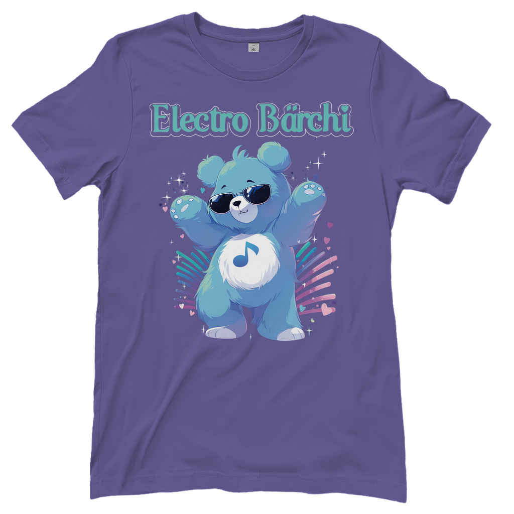 Electro Bärchi - Glücksbärchi - Damenshirt Millennial Lilac