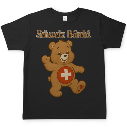 Schweiz Bärchi - Glücksbärchi - Herren T-Shirt