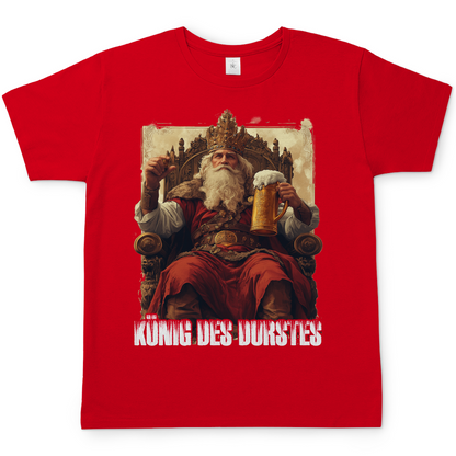 König des Durstes - Herren Shirt Red