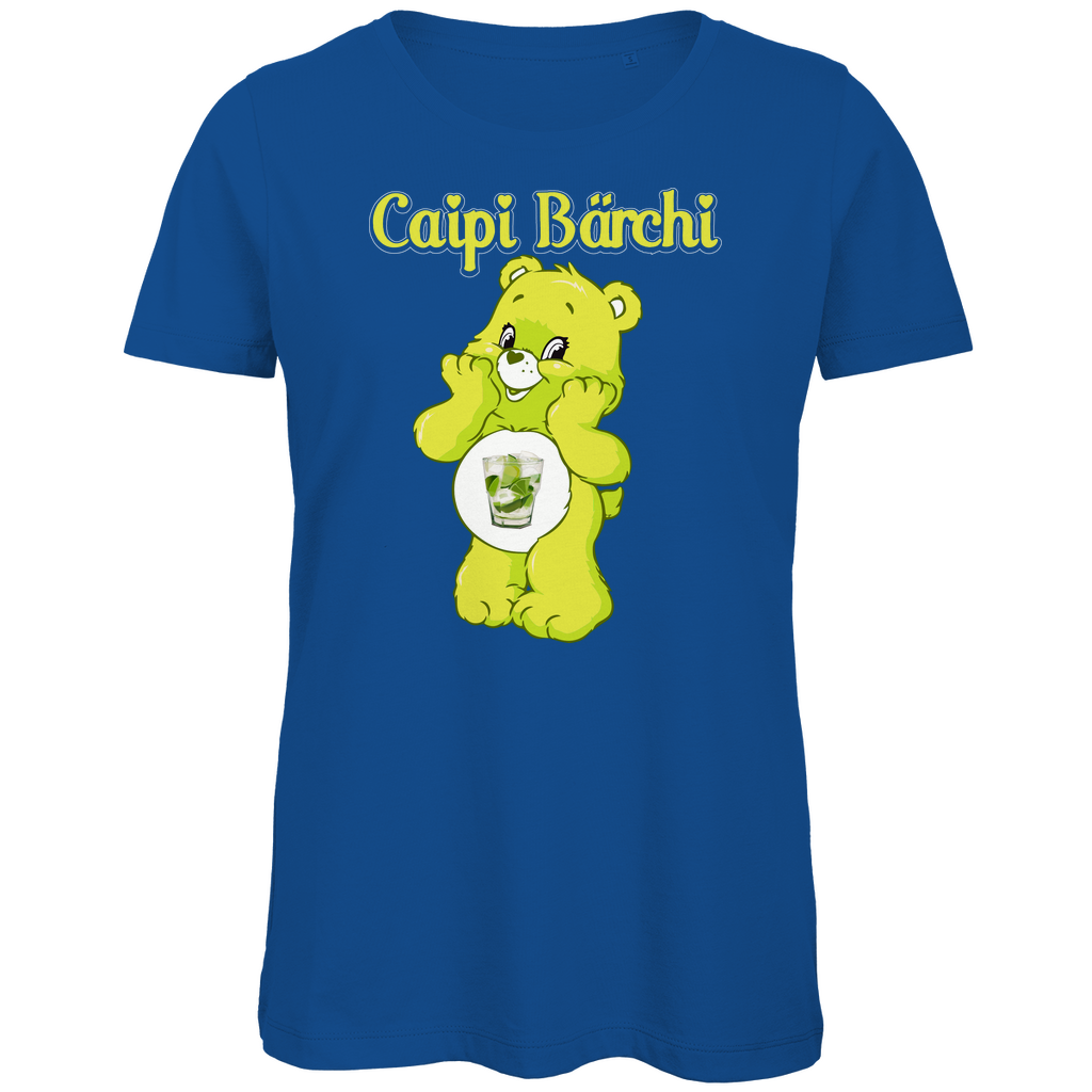 Caipi Bärchi - Glücksbärchi - Damen Premium Bio T-Shirt Royal Blue