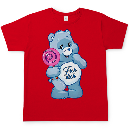 Fick dich Bärchi - Glücksbärchi - Herren Shirt Red