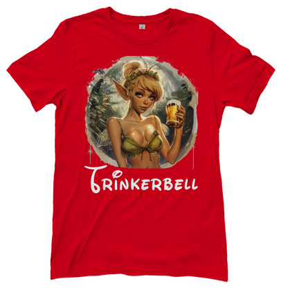 Trinkerbell Retro - Damenshirt Red