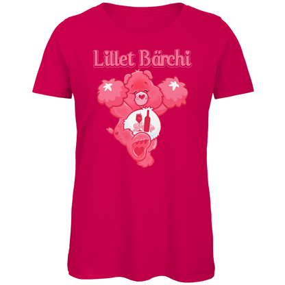 Lillet Bärchi - Glücksbärchi - Damen Premium Bio T-Shirt Fuchsia
