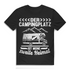 Der Campingplatz ist meine zweite Heimat Herren T Shirt Camper Wohnmobil Camping Black