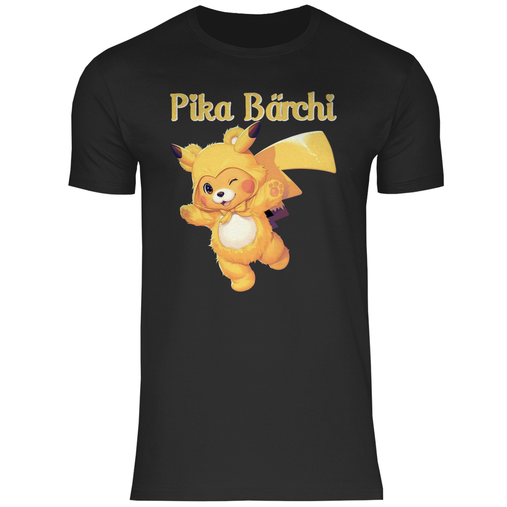 Pika Bärchi - Glücksbärchi - Herren Shirt