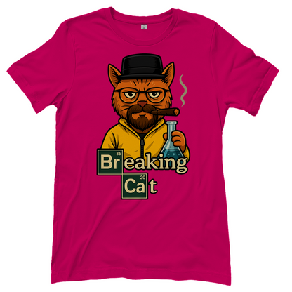 Breaking Bad Breaking Cat Katze - Damen T-Shirt